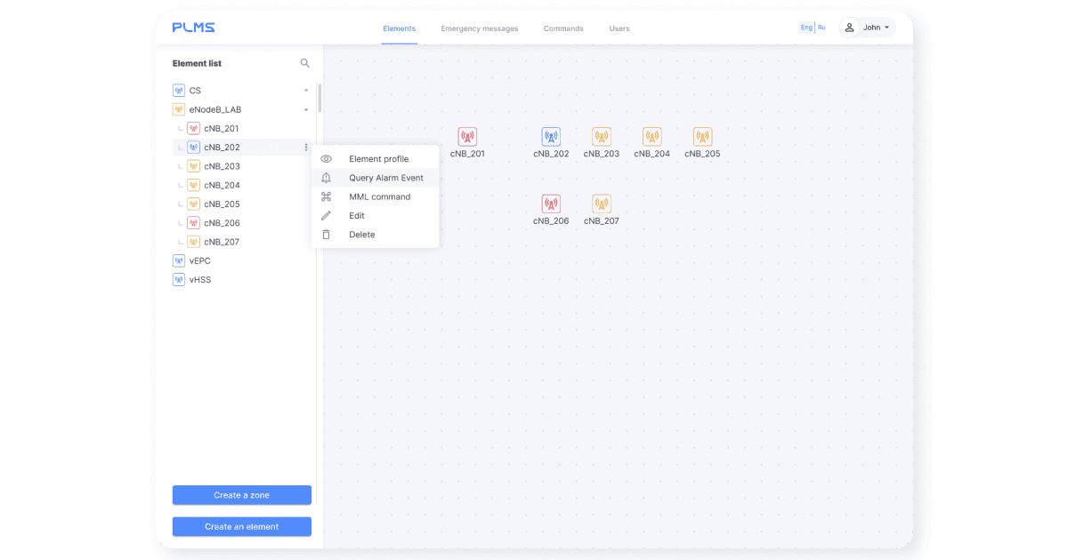 Еnterprise-система управления Private LTE сетями
